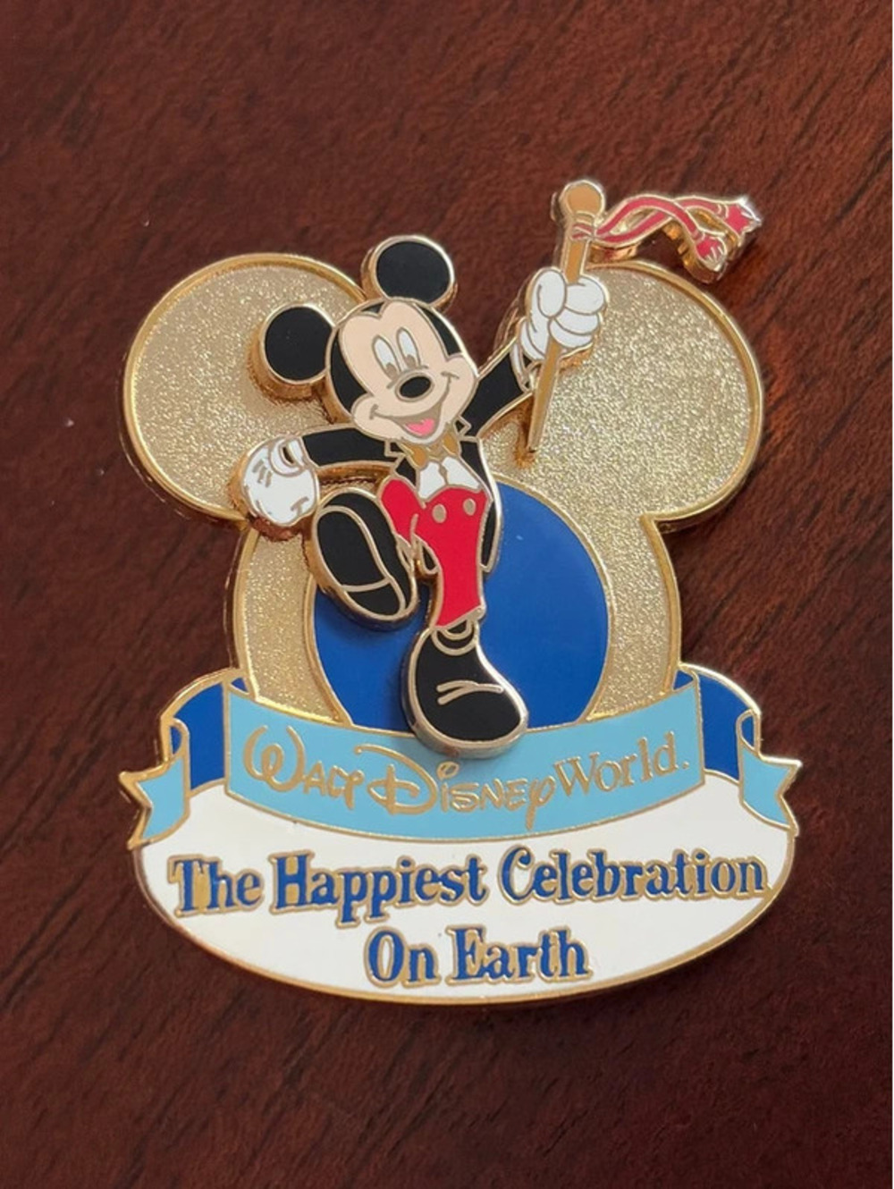 Disney Mickey Mouse Pin 2005 Happiest Celebration on Earth Band Leader pin